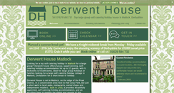 Desktop Screenshot of derwenthouse.co.uk